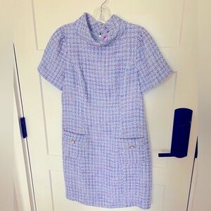 Lilly Pulitzer Tiessa Short Sleeve Boucle
Tweed Shift - Size 6 - Gently worn